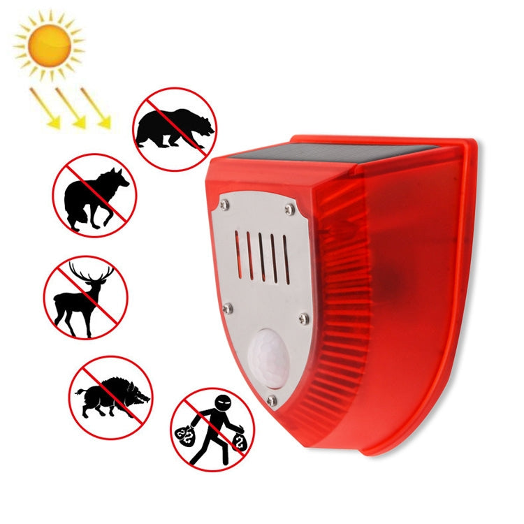 N911M Solar Animal Repeller Outdoor Sound And Light Alarm, with Induction, Timing Model N911M Solar Animal Repeller Outdoor Sound And Light Alarm, with Induction, Timing Model